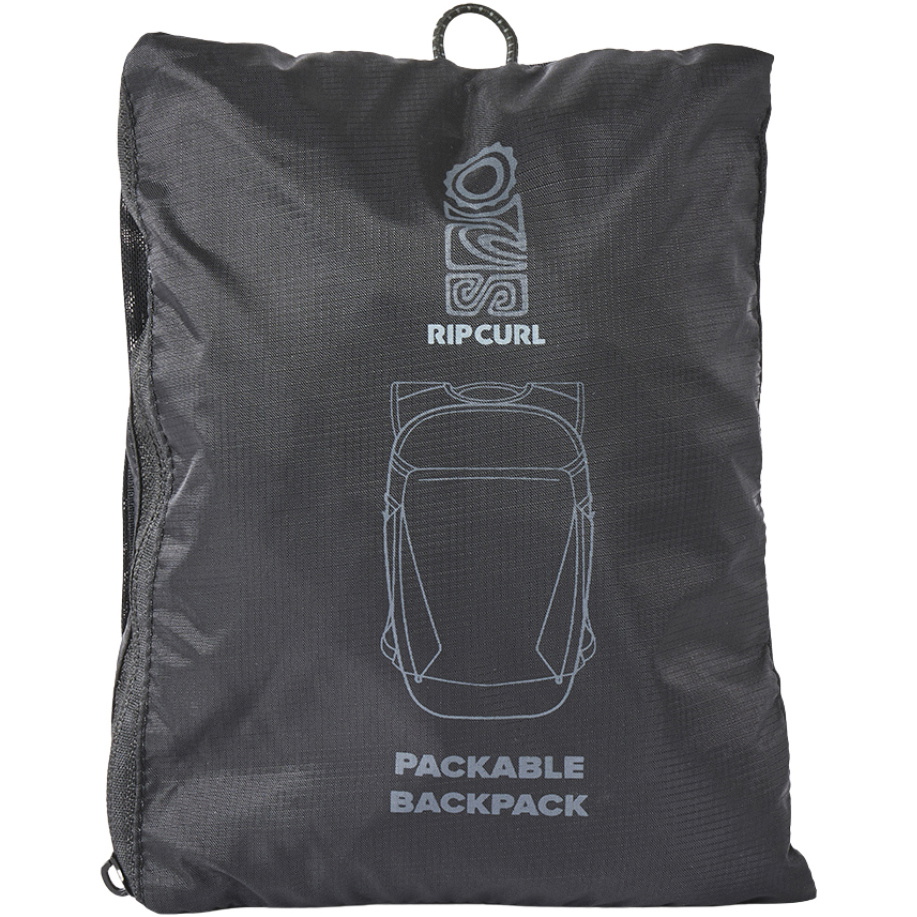 2026 Rip Curl Mens S-Series Packable 25L Backpack 1A3MBA - Black